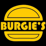 Burgie's burger restaurant on Food Street in Bahria Town Phase 7 Rawalpindi serving gourmet beef burgers crispy chicken burgers loaded fries wraps and fast food