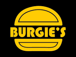 Burgie's burger restaurant on Food Street in Bahria Town Phase 7 Rawalpindi serving gourmet beef burgers crispy chicken burgers loaded fries wraps and fast food