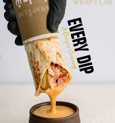 Wrap Lab restaurant on Food Street in Bahria Town Phase 7 Rawalpindi serving fresh chicken wraps beef wraps gourmet burgers loaded fries rice bowls and fast food
