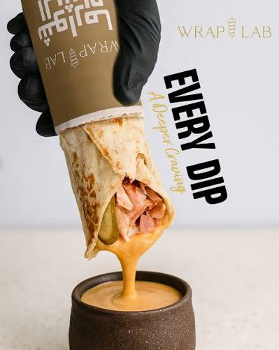 Wrap Lab restaurant on Food Street in Bahria Town Phase 7 Rawalpindi serving fresh chicken wraps beef wraps gourmet burgers loaded fries rice bowls and fast food